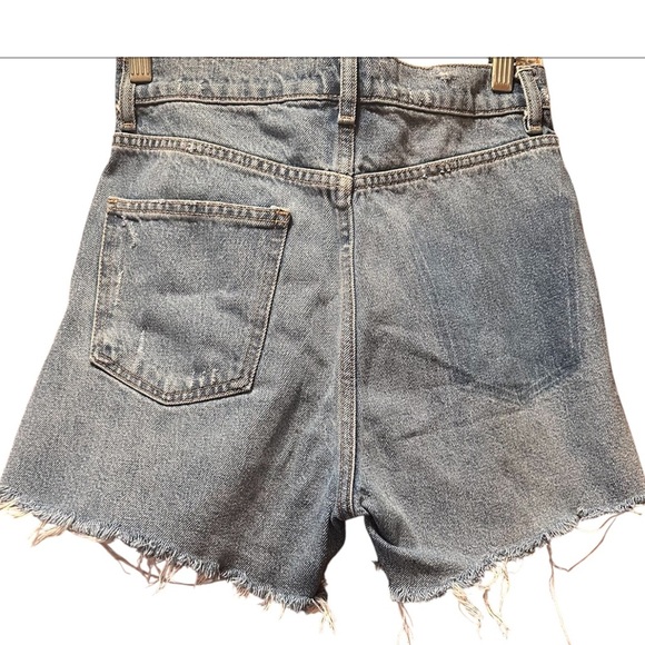 EUC Zara Denim Blue Women's Shorts - Picture 2 of 3